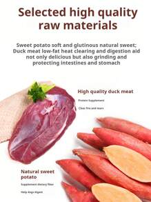 Chicken or Duck Roasted Sweet Potato Dog Treats – Natural Pet Snacks