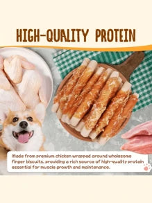 Duck Milk Stick Dog Treats – Chewy Pet Snack Sticks