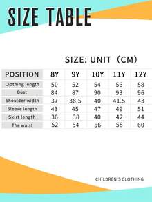 Tween Girls Cartoon Print Sweatshirt & Pants Set – Minimalist 2-Piece Spring Outfit