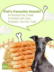 Chicken or Duck Cowhide Grinding Stick Dog Treats – Natural Chewy Dental Snacks