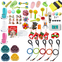 Full Variety Cat & Dog Gift Box Set – Chew Toys, Treats & Interactive Plush Play Kit