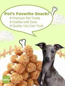 Chicken Dumbbell Dog Chews – Grinding Bar Pet Snacks (200g–1000g