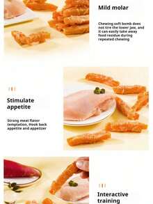 Chicken & Sweet Potato Grinding Stick Dog Treats – Natural Chewy Pet Snacks