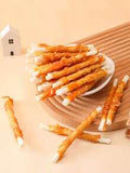 Chicken & Cowhide Grinding Bar Dog Chews – Natural Dental Pet Snacks
