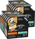 Sheba Perfect Portions Wet Cat Food Cuts in Gravy – Tuna & Roasted Chicken Entrée
