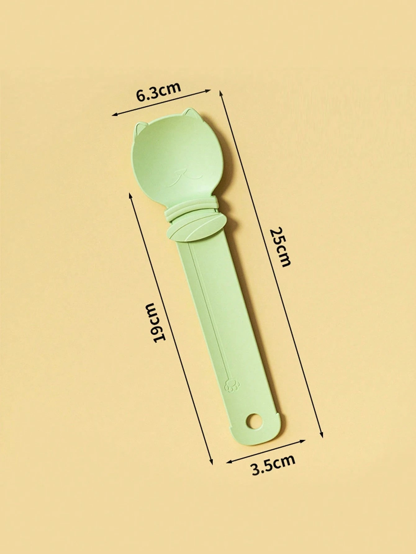 3-Piece Squeeze-Style Cat Food Dispenser Set – Long Handle Wet Food & Lickable Treat Spoon for Cats