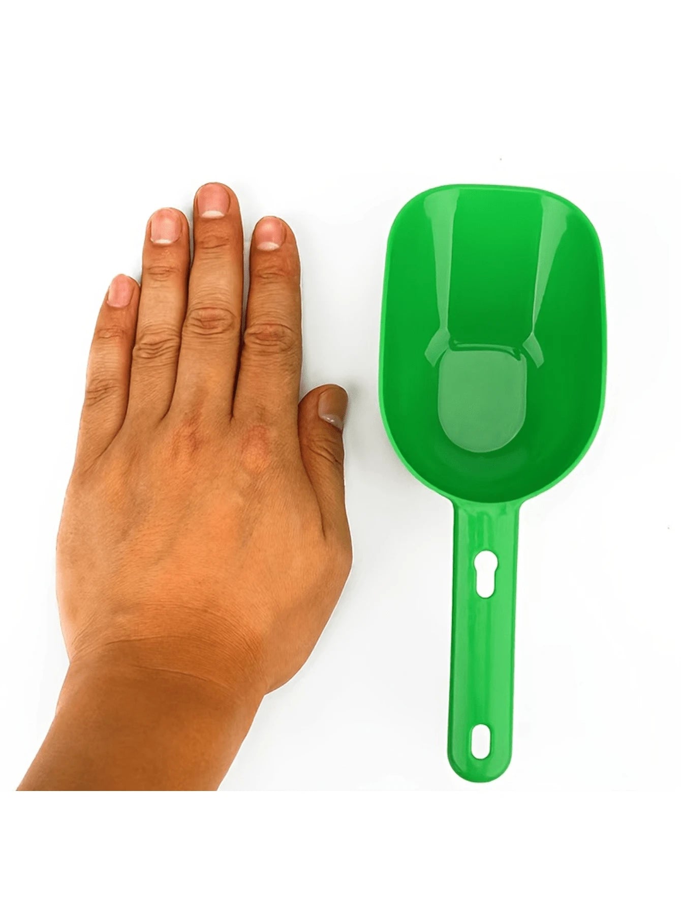 Colorful Plastic Pet Food Scoop – Ergonomic Dog & Cat Food Scoop with Durable Handle