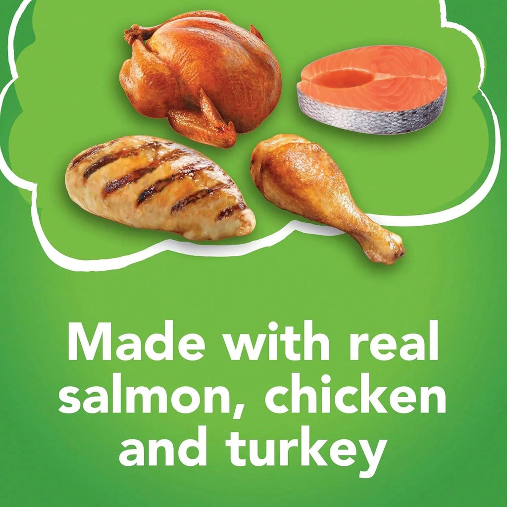 Friskies Wet Cat Food Pâté Variety Pack – Salmon, Turkey & Giblets, Mixed Grill (2 x 12 Pack)
