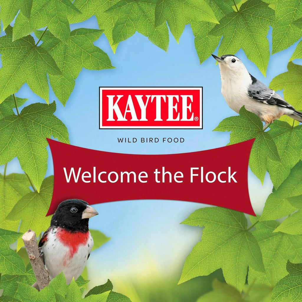 Kaytee Wild Bird Food Seed Blend for Cardinals, Blue Jays, Finches & Outdoor Birds – 5 lb Bag