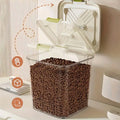 Large Capacity Pet Food Storage Container with Wheels – Airtight Dog Food Storage Bin