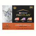 Purina Pro Plan Gravy Wet Cat Food Variety Pack – High Protein Chicken & Turkey (24 Pack, 3 oz Cans)