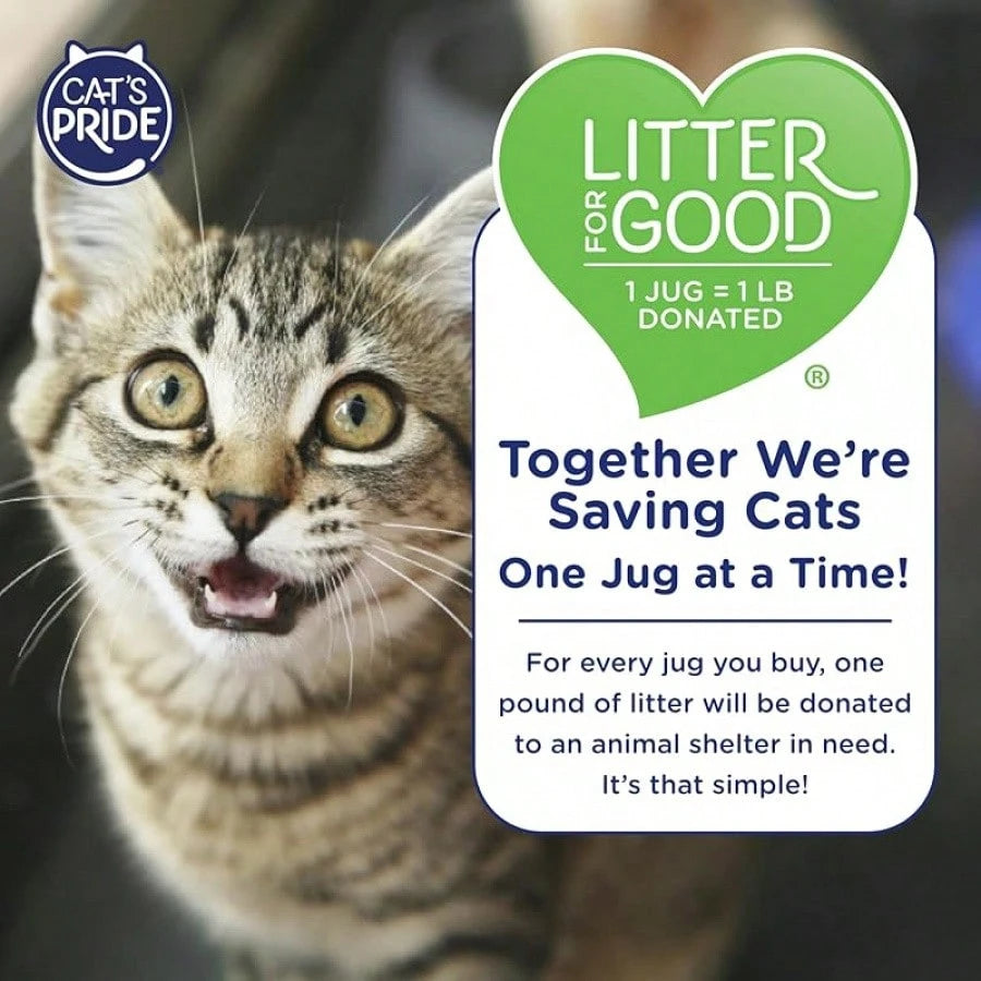 Cat’s Pride Max Power Total Odor Control Cat Litter – Strong Clumping, 99% Dust Free