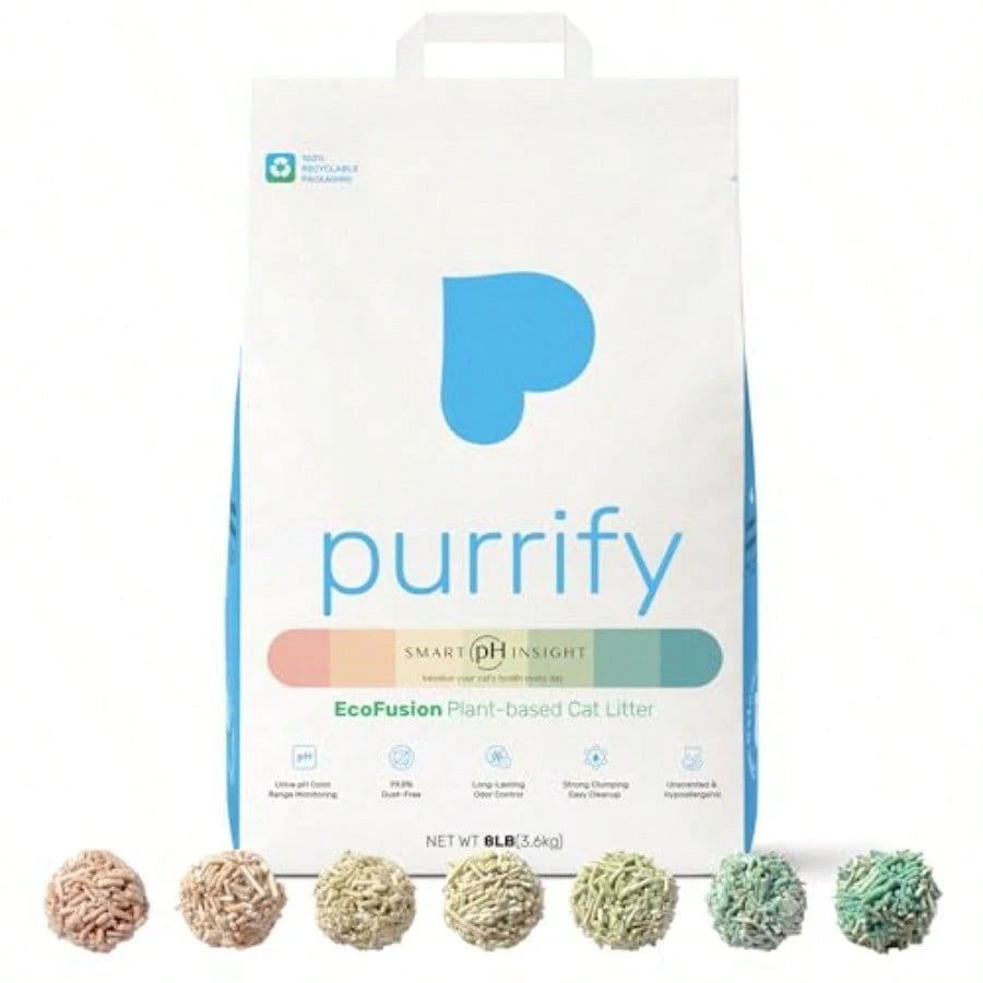 Smart E Monitoring Color-Changing Cat Litter – Fast Clumping, Odor Control & Low Dust