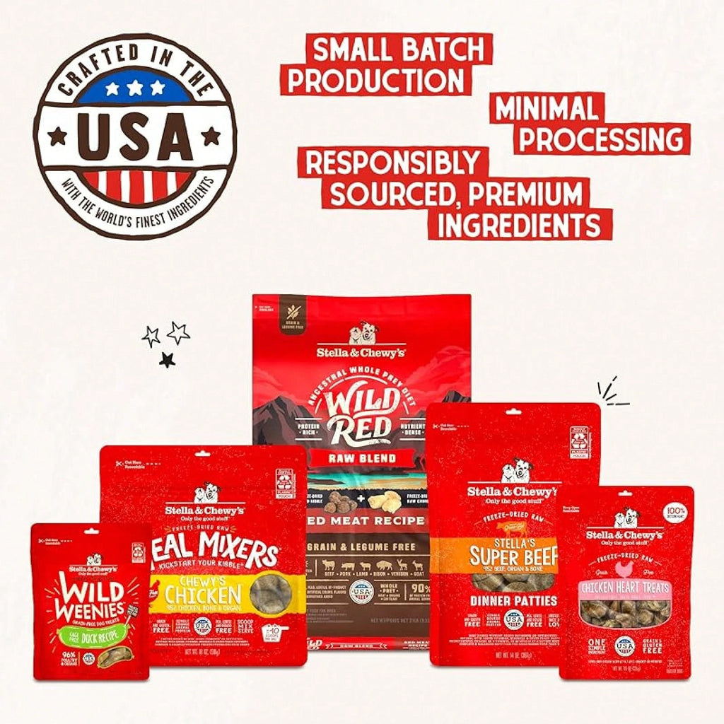 Stella & Chewy’s Freeze-Dried Tantalizing Turkey Meal Mixers – Dog Food Topper (95% Turkey, Organs & Bone, 18 oz)