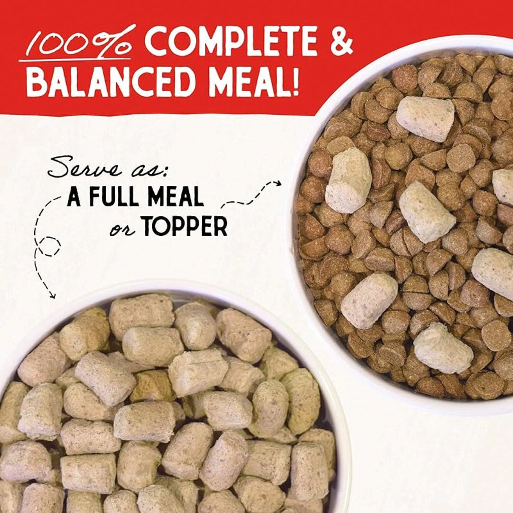 Stella & Chewy’s Freeze-Dried Tantalizing Turkey Meal Mixers – Dog Food Topper (95% Turkey, Organs & Bone, 18 oz)
