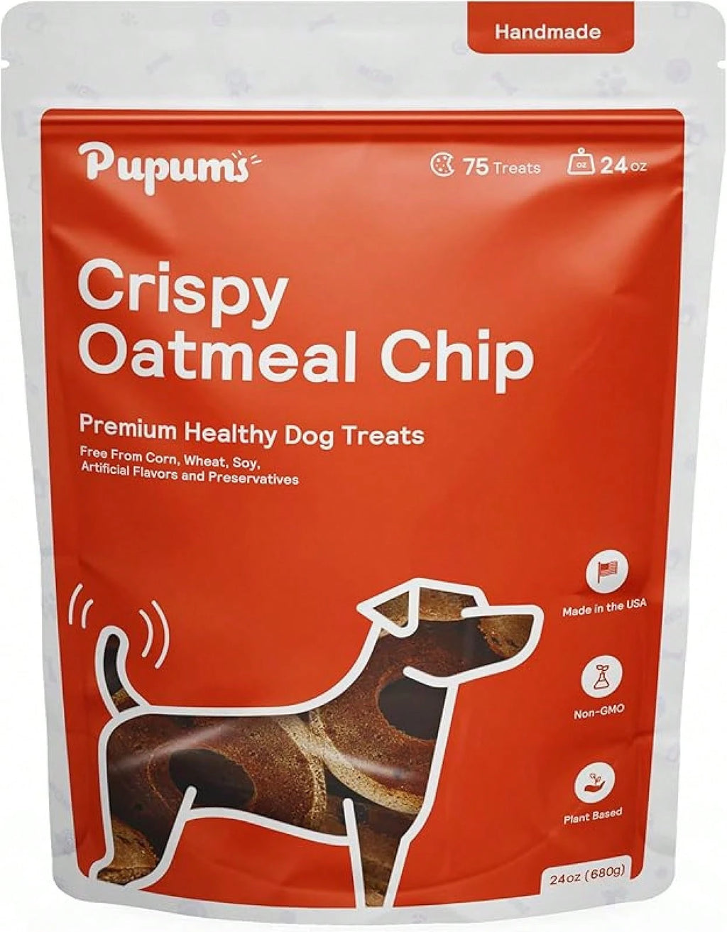 Sweet Potato, Oatmeal & Peanut Butter Dog Training Treats Variety Pack – Human-Grade Grain Cookies (3-Pack)