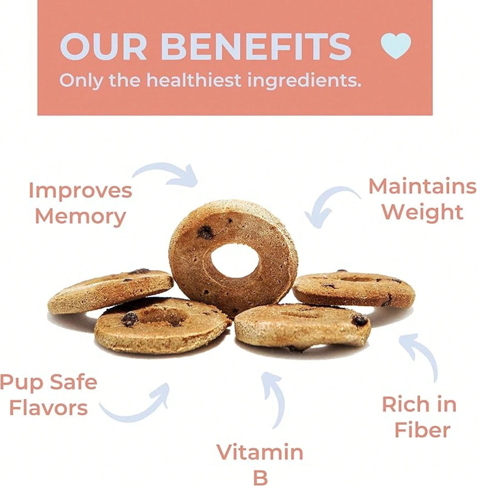 Sweet Potato, Oatmeal & Peanut Butter Dog Training Treats Variety Pack – Human-Grade Grain Cookies (3-Pack)